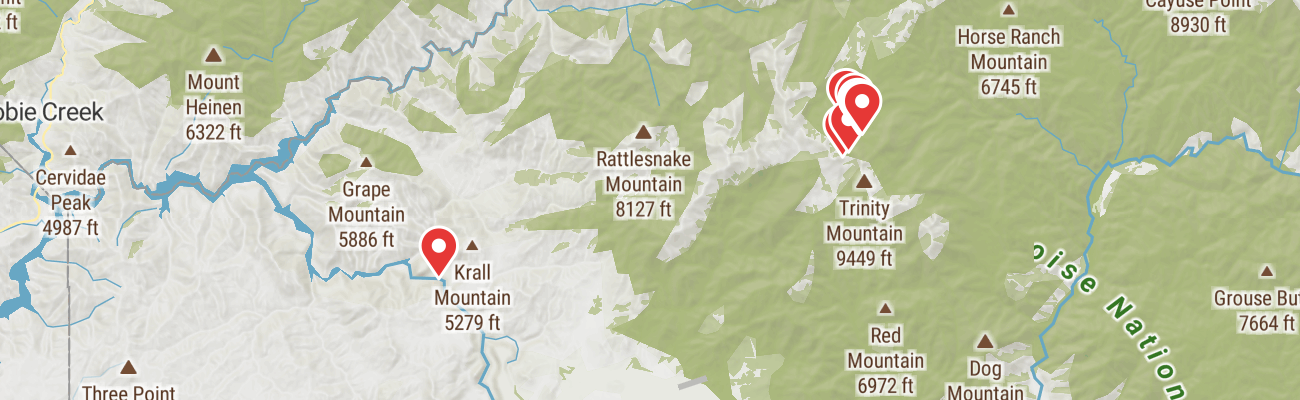 Map of photo locations