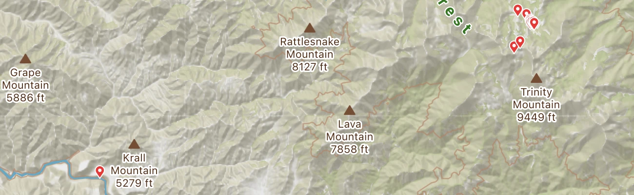 Map of photo locations