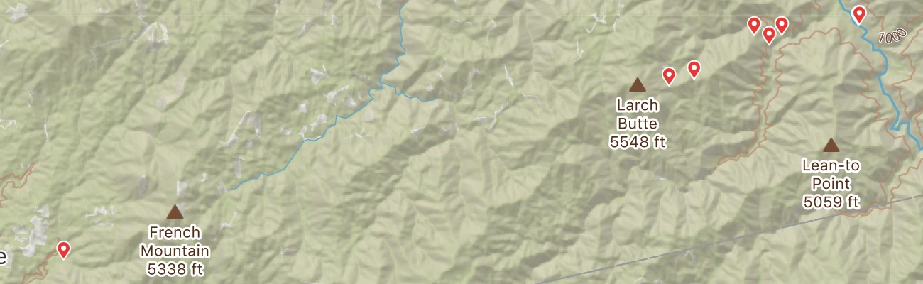 Map of photo locations