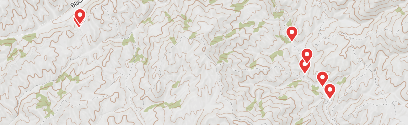 Map of photo locations