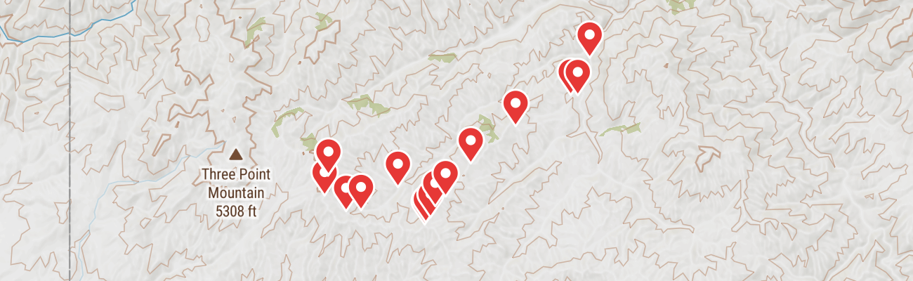 Map of photo locations