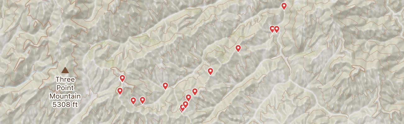 Map of photo locations