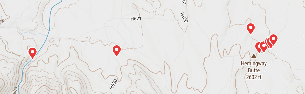 Map of photo locations