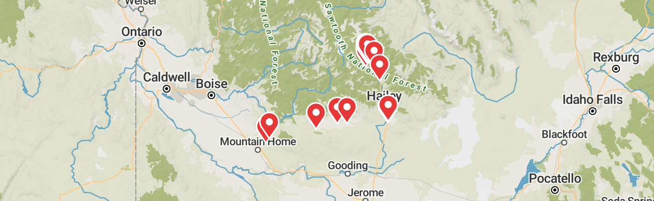 Map of photo locations