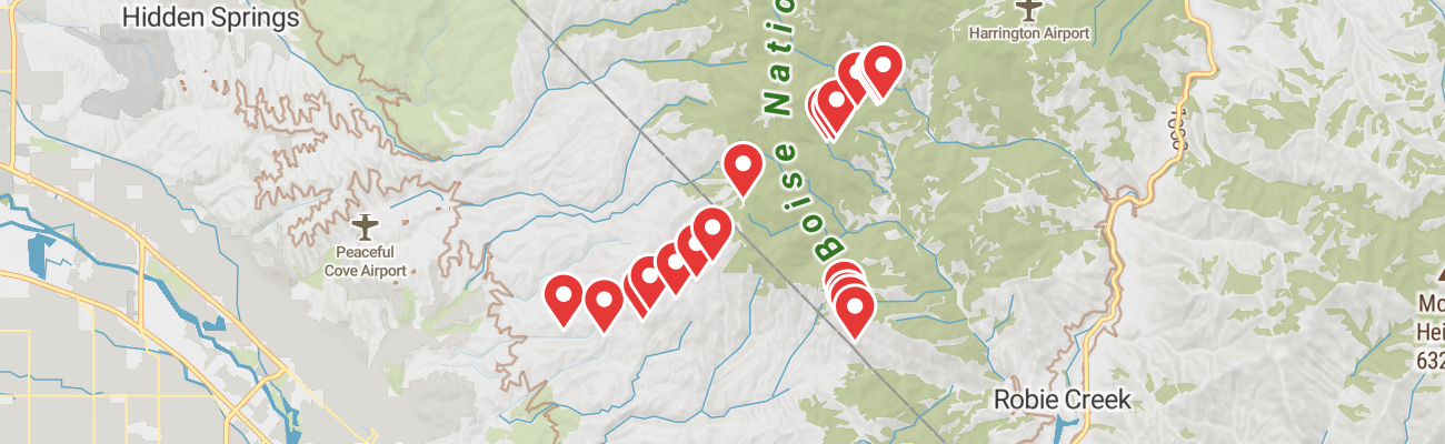 Map of photo locations