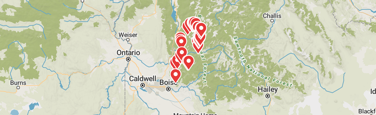 Map of photo locations