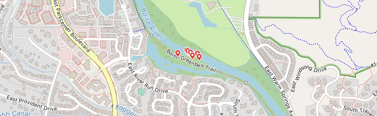 Map of photo locations