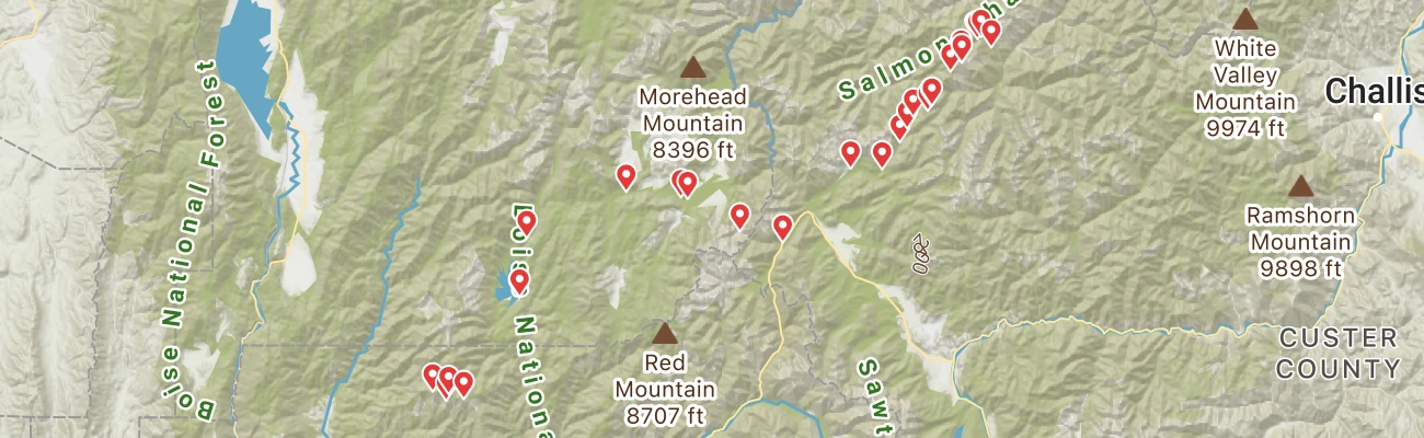Map of photo locations