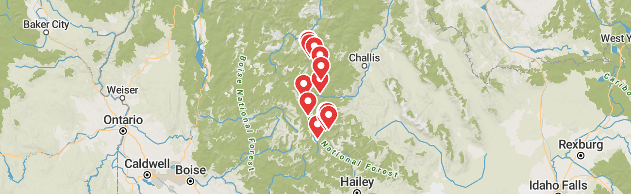 Map of photo locations