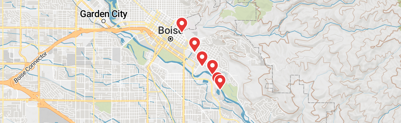 Map of photo locations