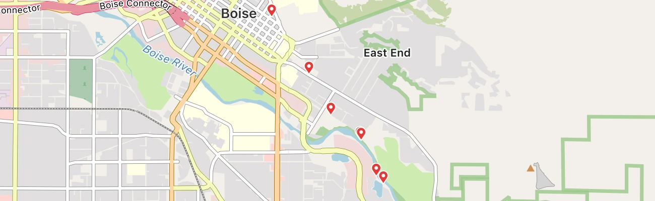 Map of photo locations