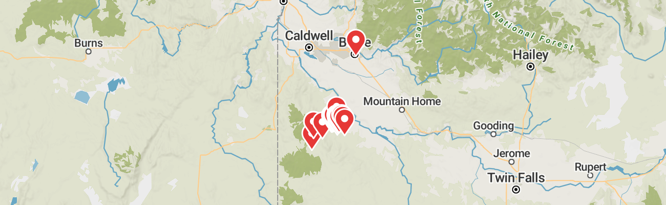 Map of photo locations