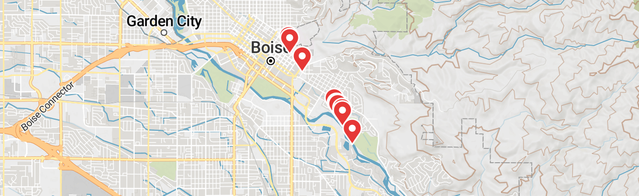 Map of photo locations