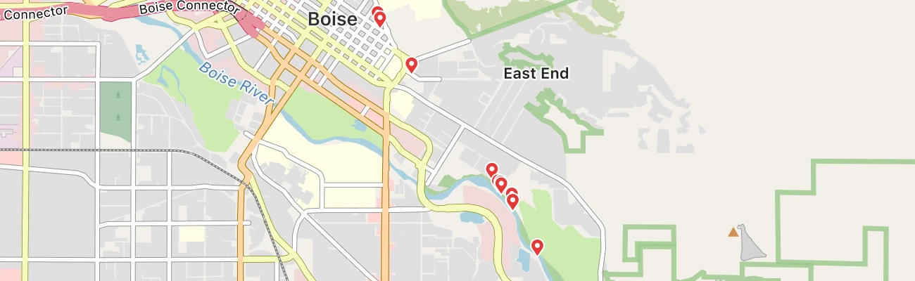 Map of photo locations