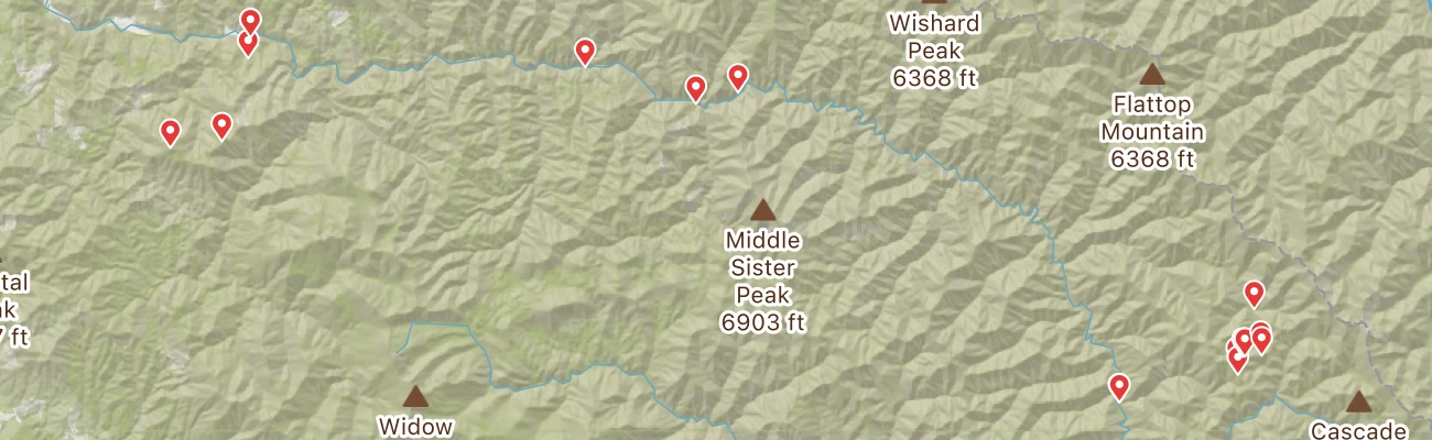 Map of photo locations
