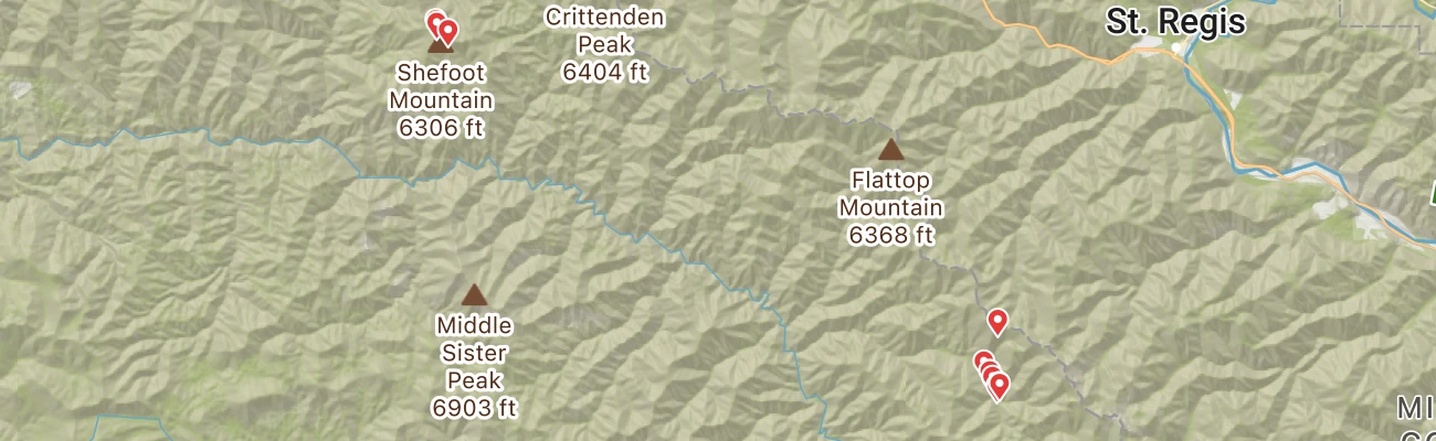 Map of photo locations