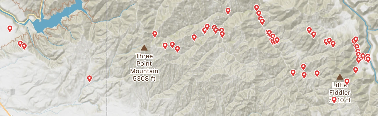 Map of photo locations