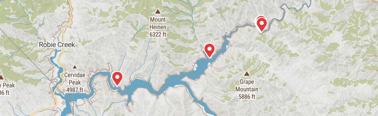 Map of photo locations