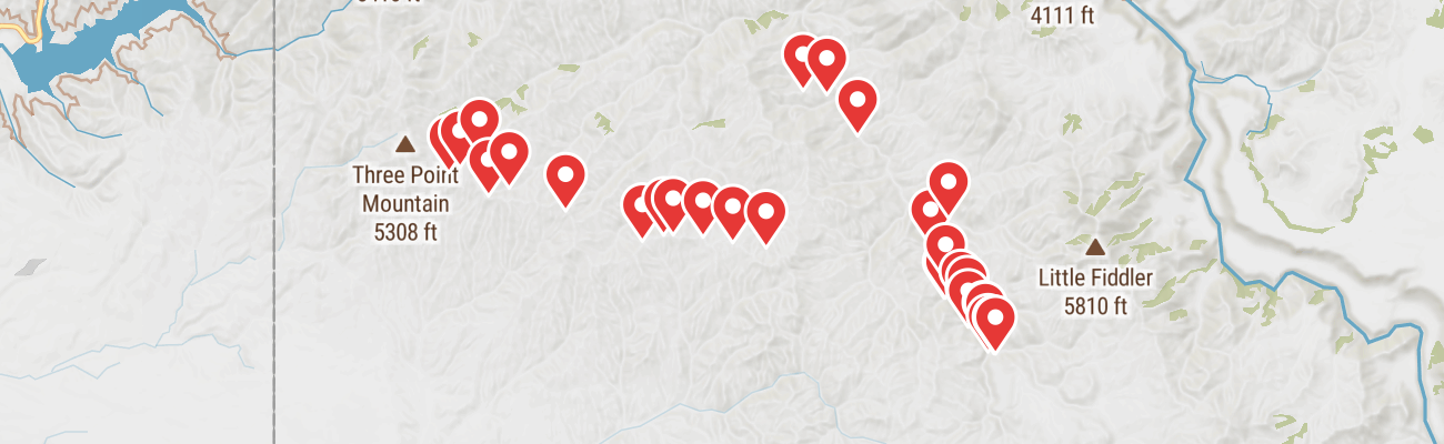 Map of photo locations