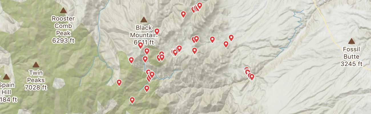 Map of photo locations