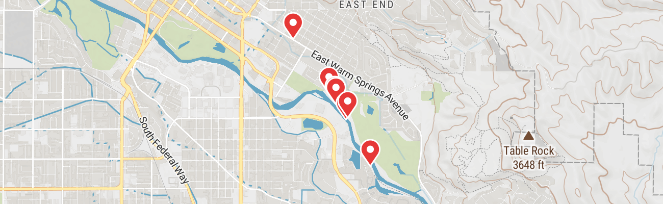 Map of photo locations