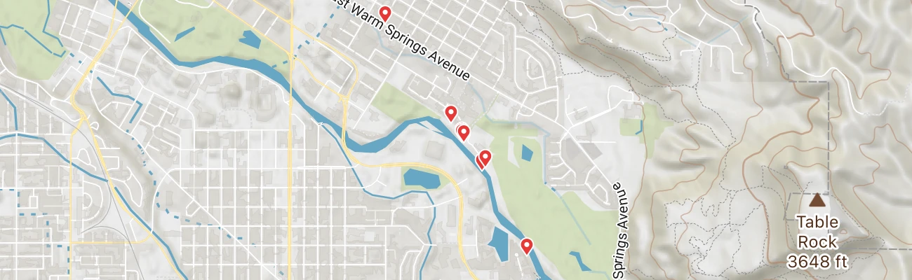 Map of photo locations