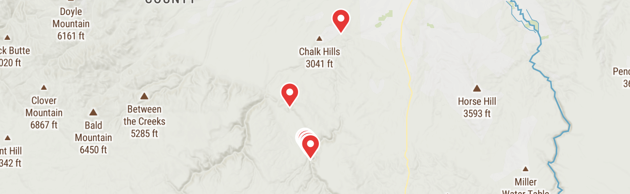 Map of photo locations
