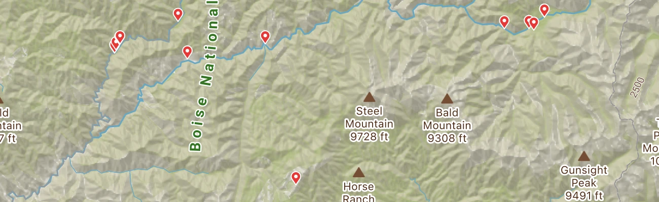 Map of photo locations