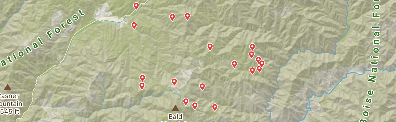 Map of photo locations