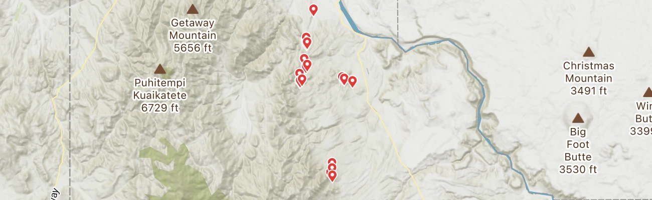 Map of photo locations
