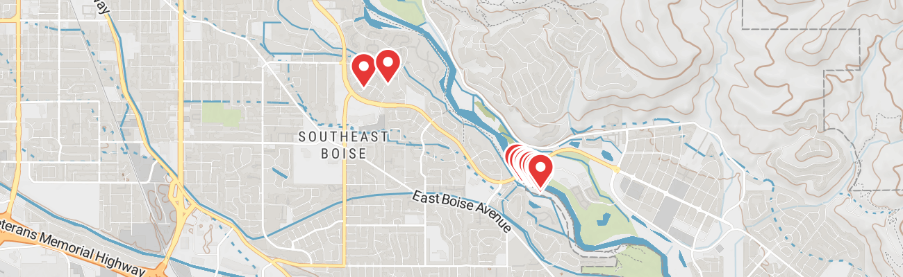 Map of photo locations