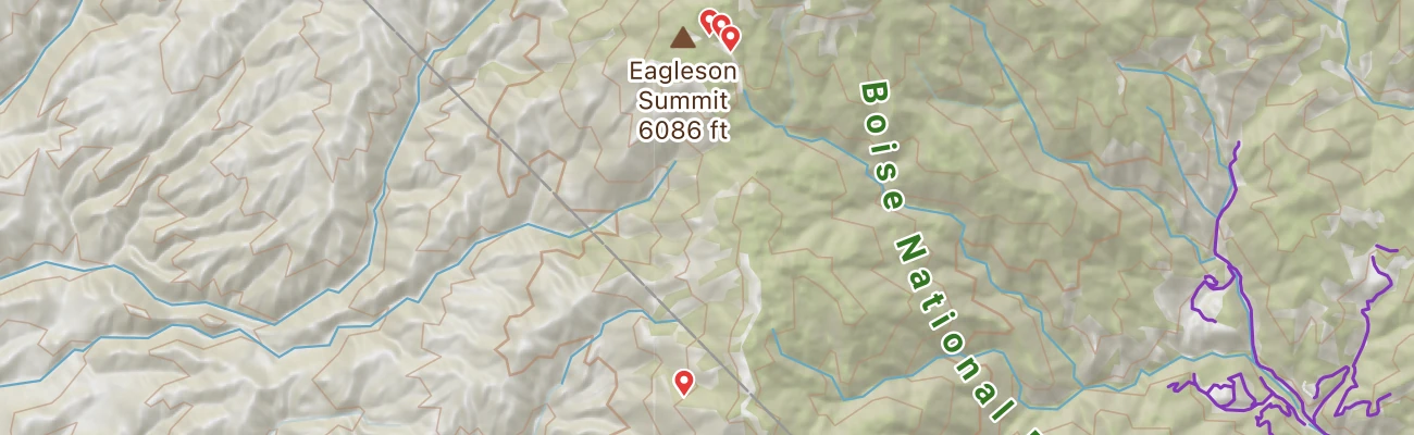 Map of photo locations