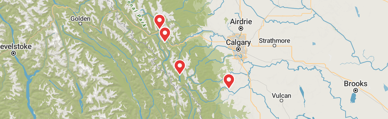 Map of photo locations