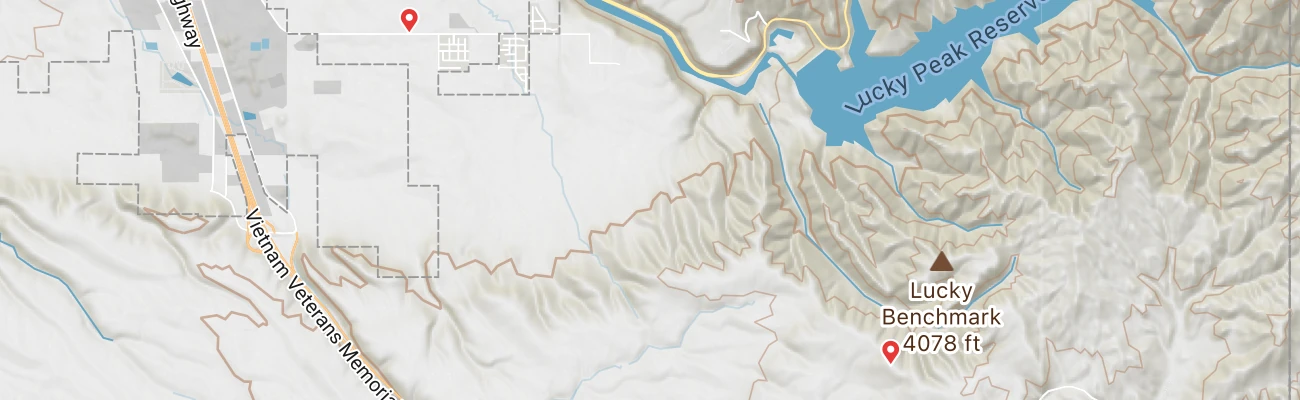 Map of photo locations