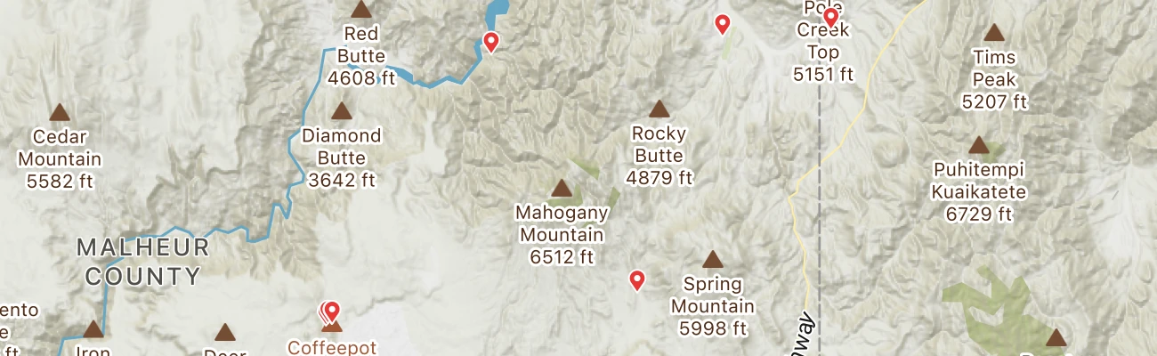Map of photo locations