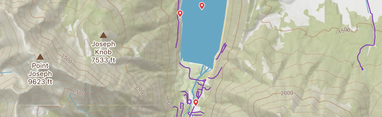 Map of photo locations