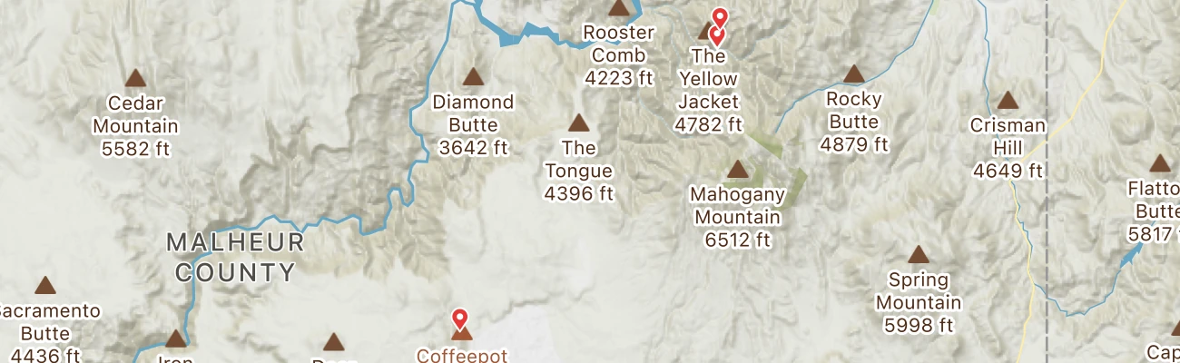 Map of photo locations
