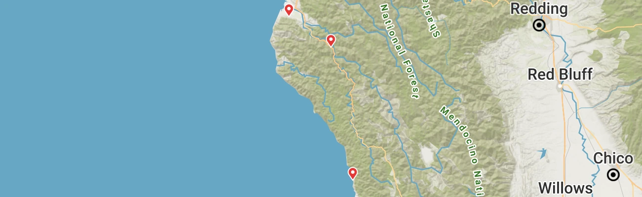 Map of photo locations
