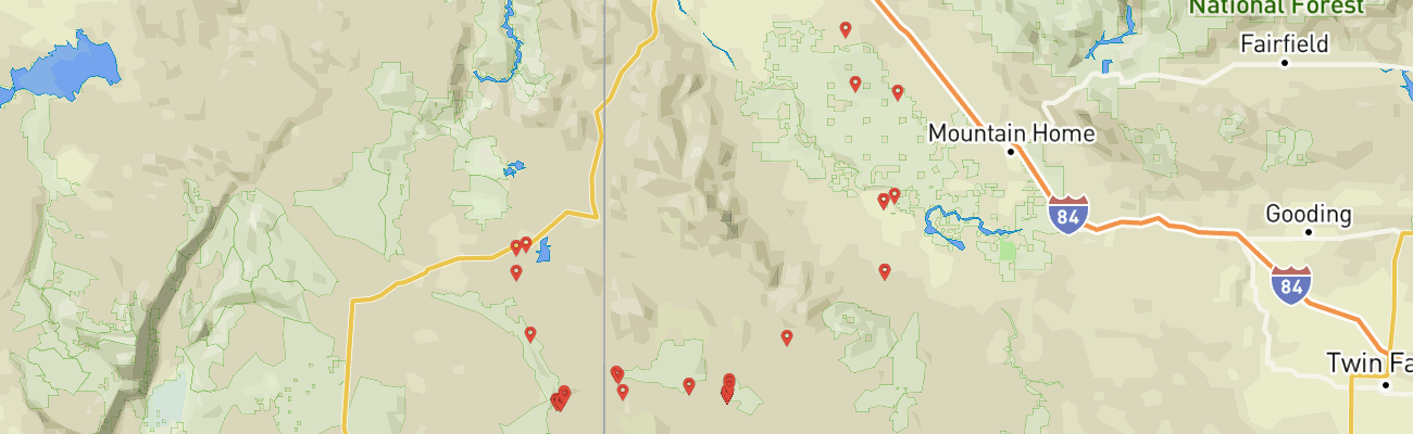 Map of photo locations