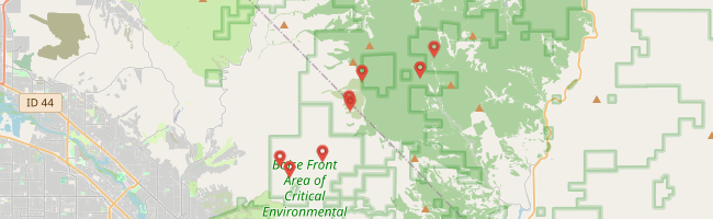 Map of photo locations