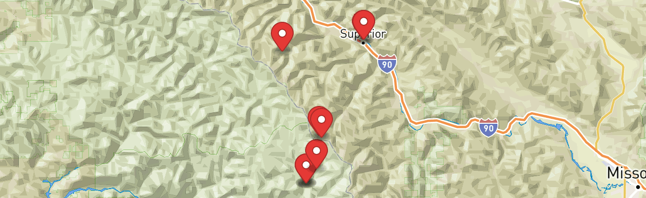 Map of photo locations