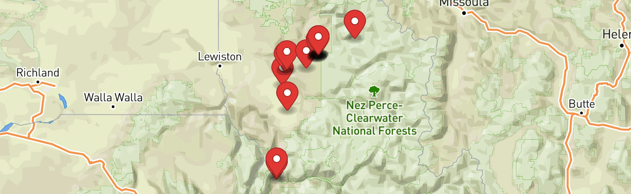 Map of photo locations