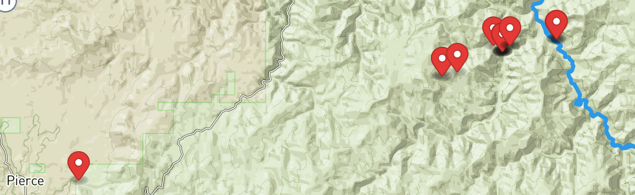 Map of photo locations