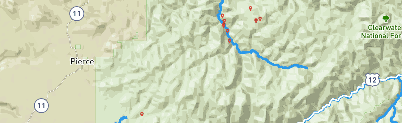Map of photo locations