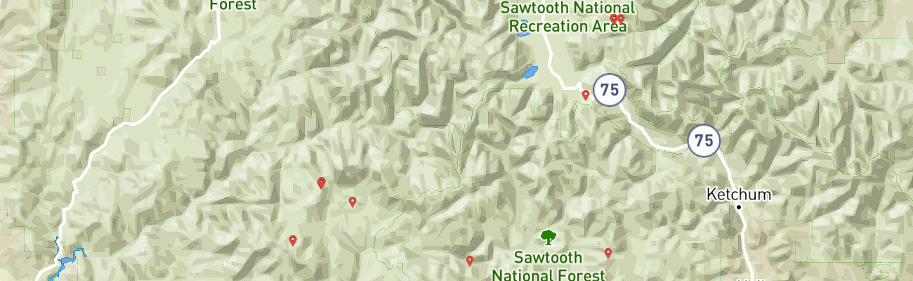 Map of photo locations