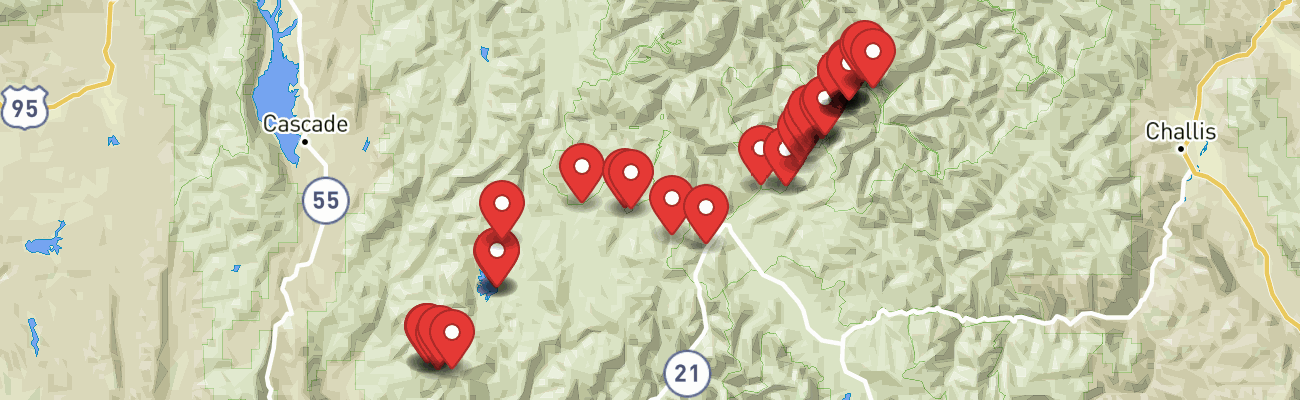 Map of photo locations