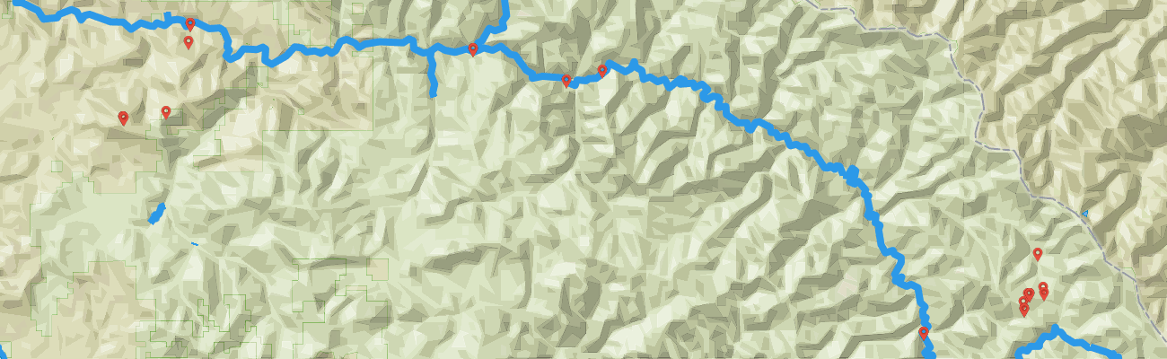 Map of photo locations