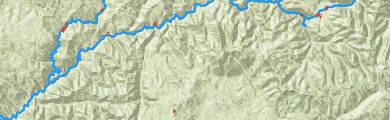 Map of photo locations