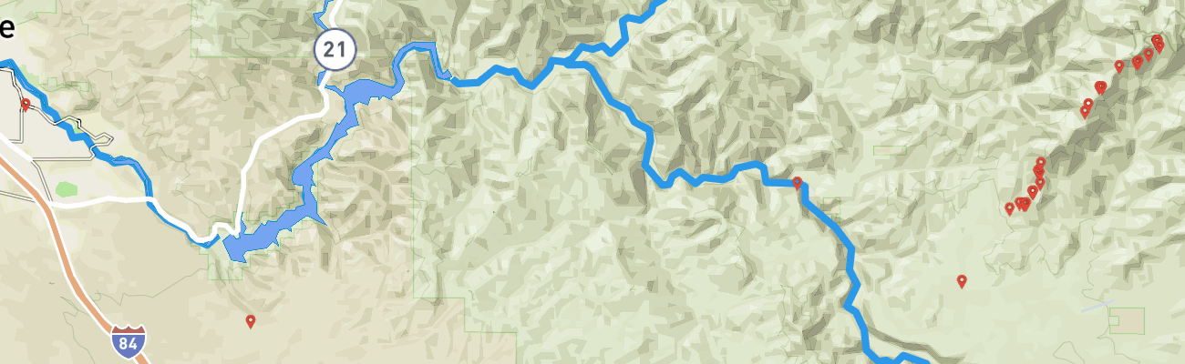Map of photo locations