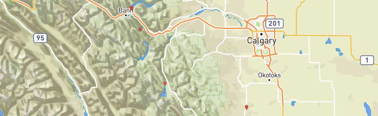 Map of photo locations
